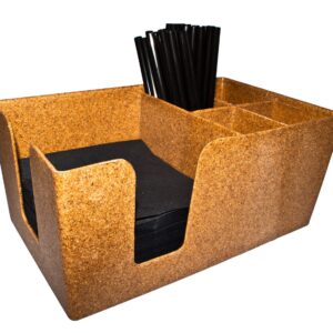 Organizador de bar de madera ecológica