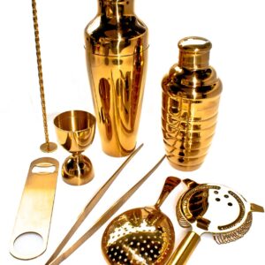 Kit Coctelería Lumian Oro