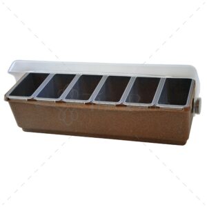 Contenedor Eco Madera 6 Bandejas