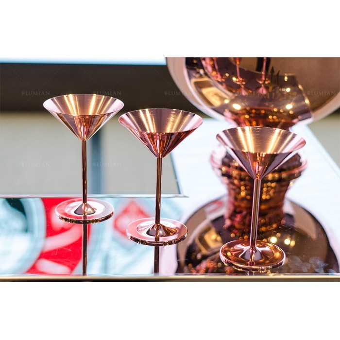Copa Martini de cobre Bond Lumian 23 cl, acero inoxidable - Imagen 6