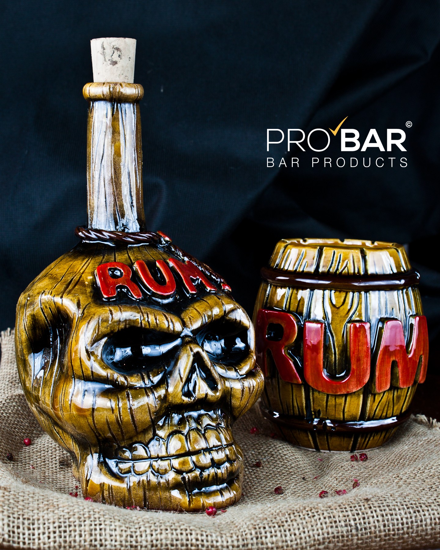 Rum Tiki Set