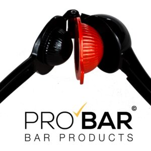 Exprimidor Profesional Negro/Rojo