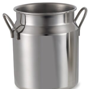 Secchiello Latte in Acciaio Inox