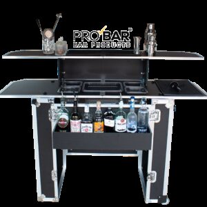 Mostrador Portátil de Bar con Maleta Trolley PRO