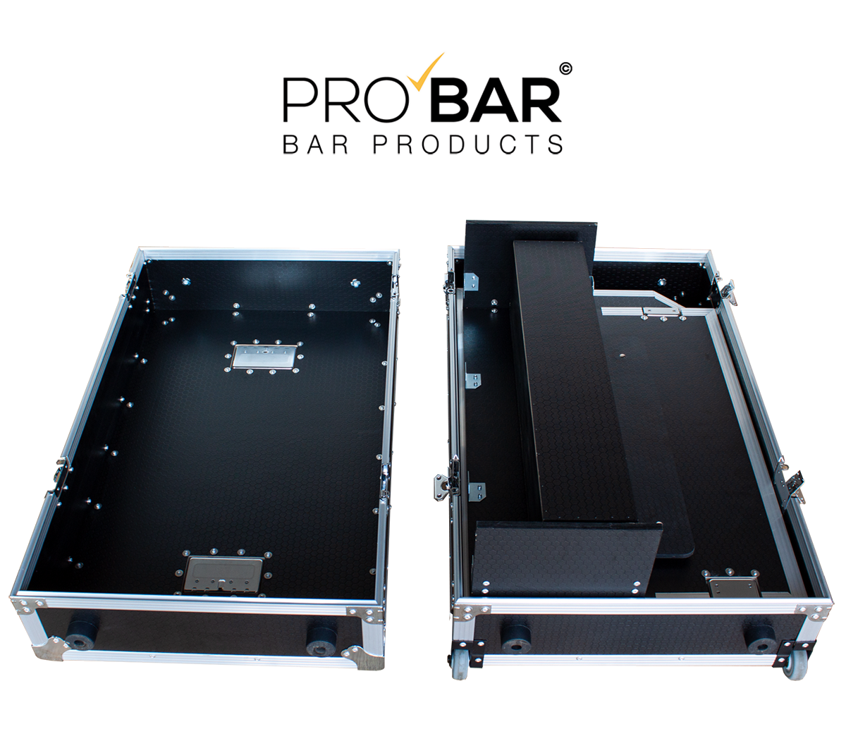 Mostrador Portátil de Bar con Maleta Trolley PRO