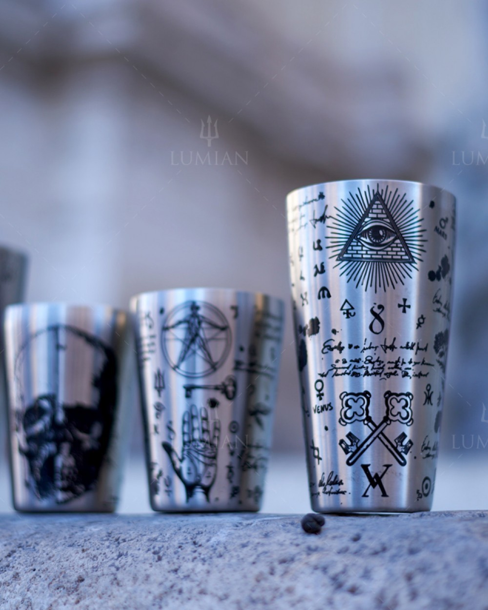 Coctelera Boston Yokai y Half Tin Lumian 18-28 oz