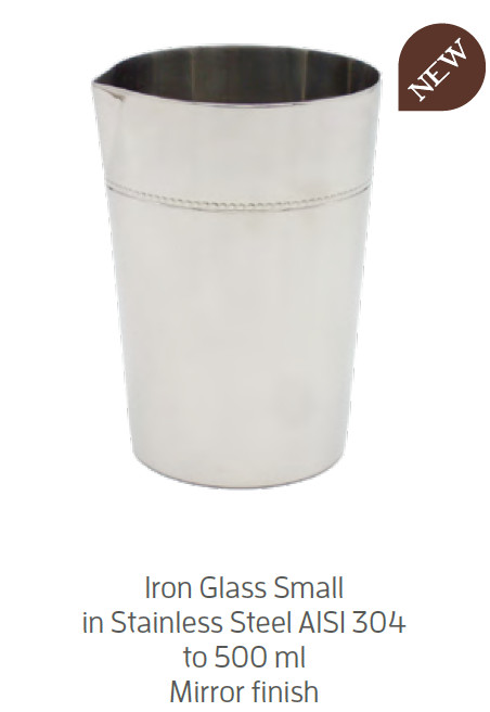 Iron Vaso Mezclador Acero