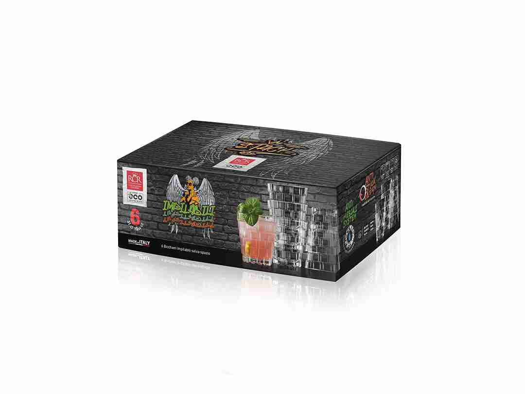 Stack 32cl (paq. 6 pz) Vaso Old Fashioned