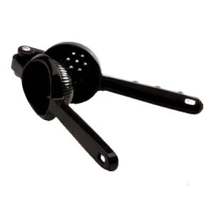 Exprimidor de metal negro