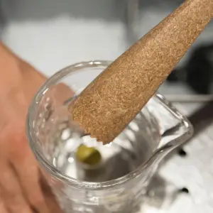 Muddler Macerador Ergonómico Acordonado Madera Ecológica