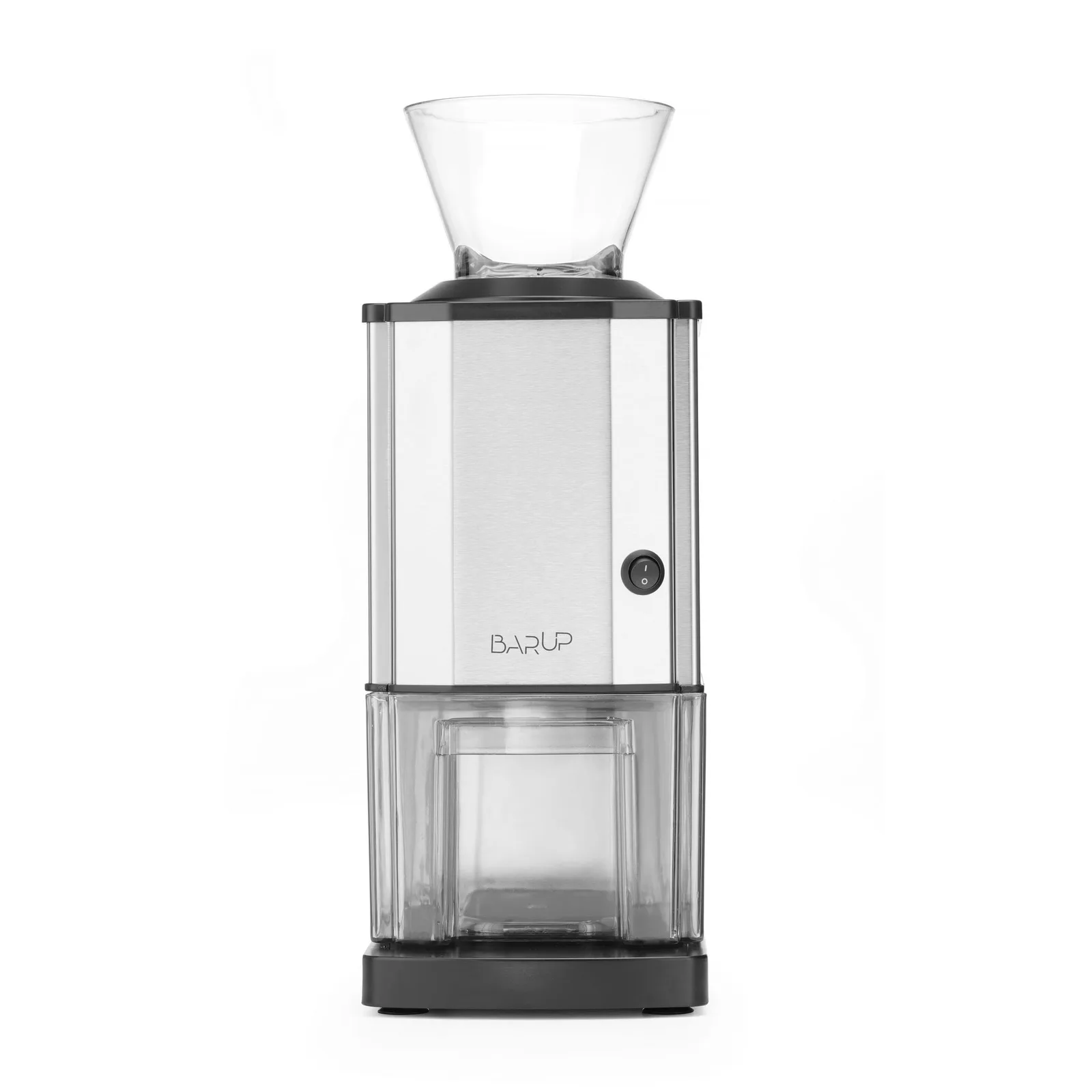 picadora de hielo eléctrica 12 kg/h, tolva ancha de ABS